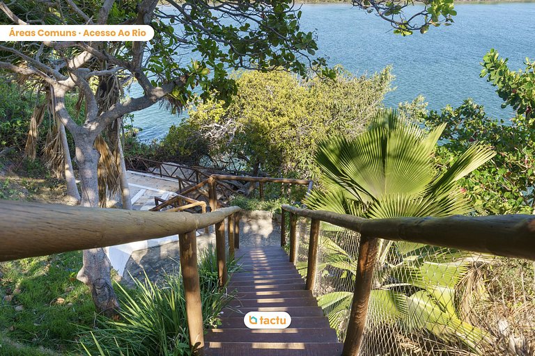 Casa Paradise, lujo a orillas del río en Fortim