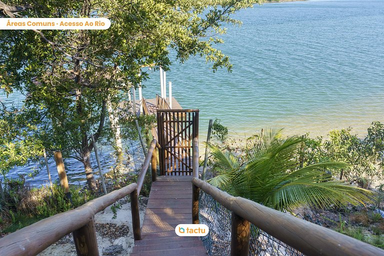 Casa Paradise, luxo à beira do rio em Fortim