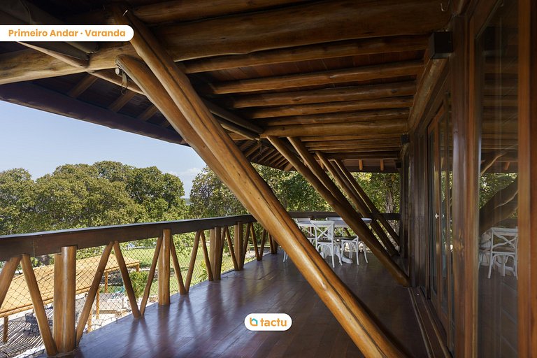 Casa Paradise, luxo à beira do rio em Fortim