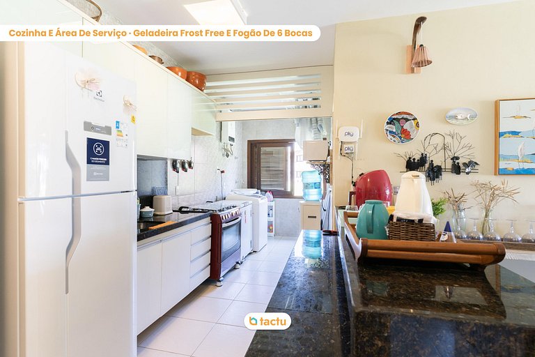 Casa Encantadora Frente a la Piscina en Flecheiras