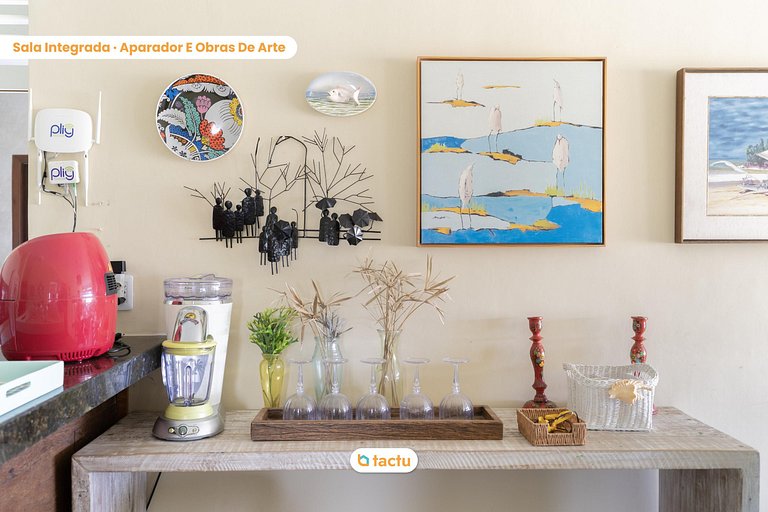 Charming House Facing the Pool in Flecheiras