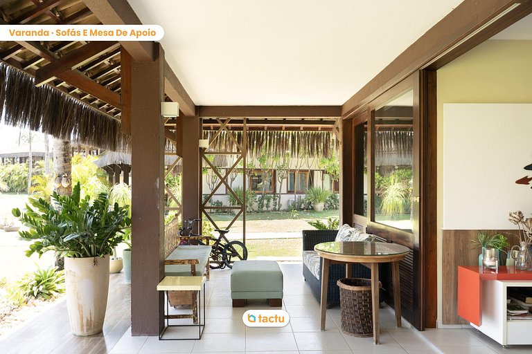 Charming House Facing the Pool in Flecheiras