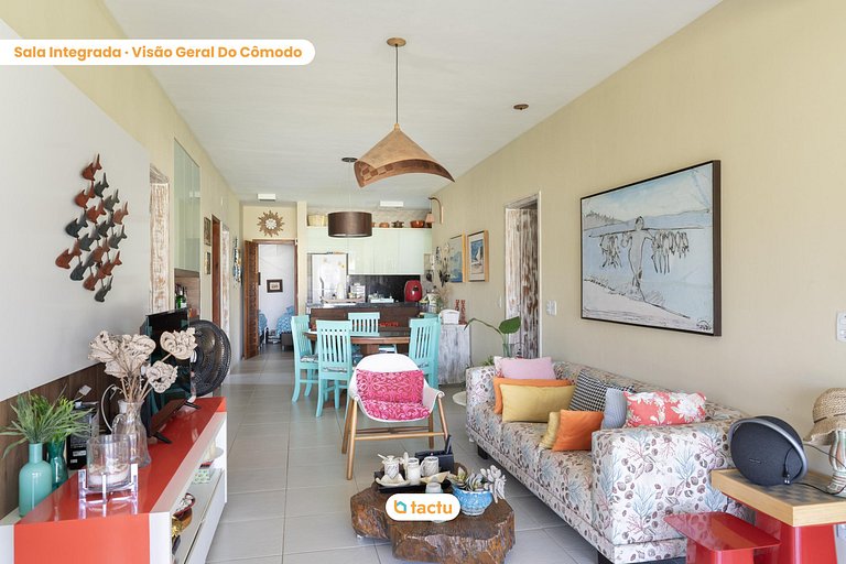 Charming House Facing the Pool in Flecheiras