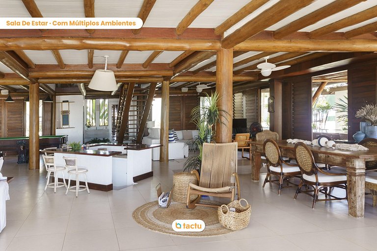 Casa Paradise, lujo a orillas del río en Fortim