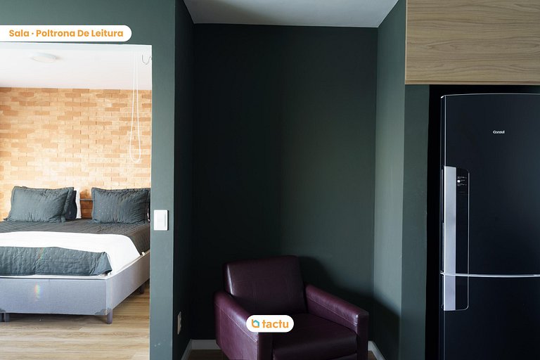 Yacht Coast, Apto en Beira Mar con Vista al Mar