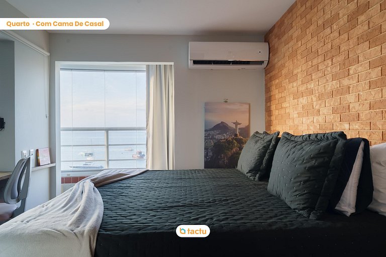 Yacht Coast, Apto en Beira Mar con Vista al Mar