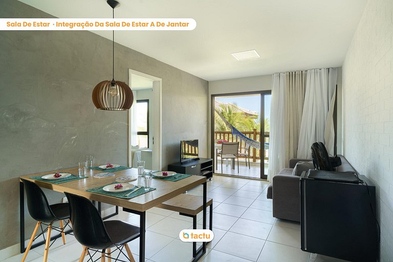 Appartement avec une belle vue sur le jardin et la mer au VG