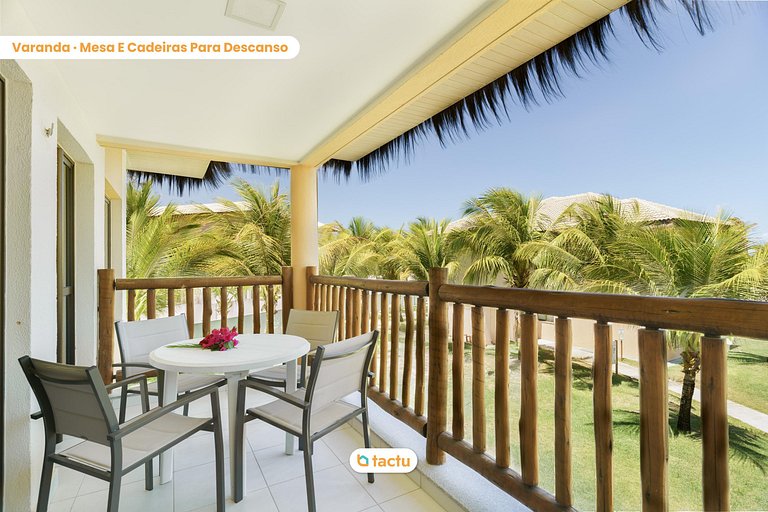 Apartamento con hermosa vista al jardín y al mar en VG Sun