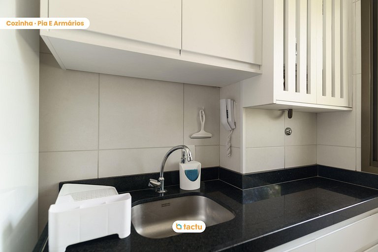 Apartamento con hermosa vista al jardín y al mar en VG Sun