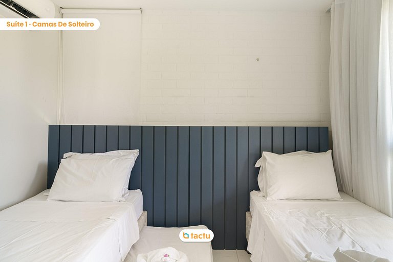 Apartamento con hermosa vista al jardín y al mar en VG Sun