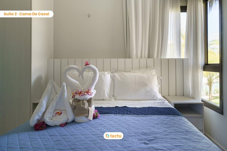 Apartamento con hermosa vista al jardín y al mar en VG Sun