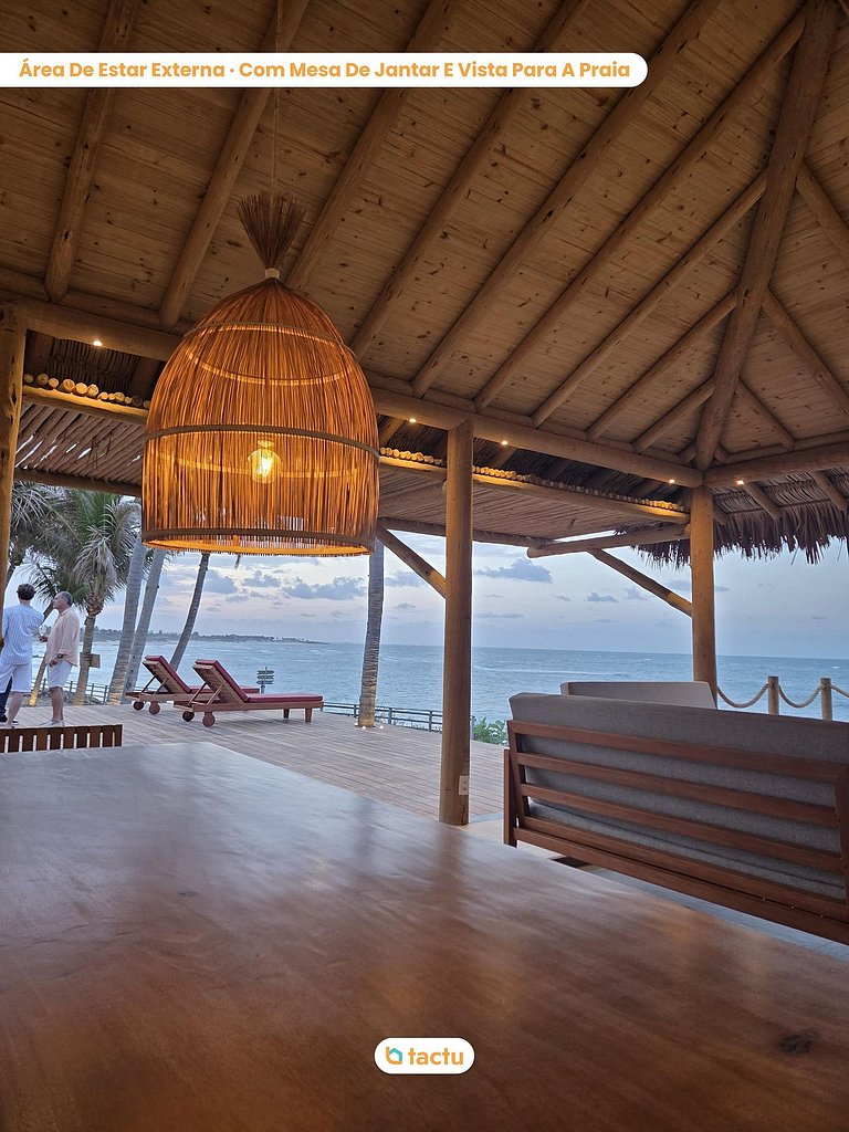 Casa da Ponta | Pé na Areia em Fortim