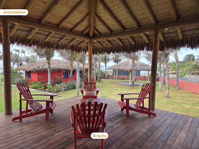 Casa da Ponta | Pé na Areia em Fortim