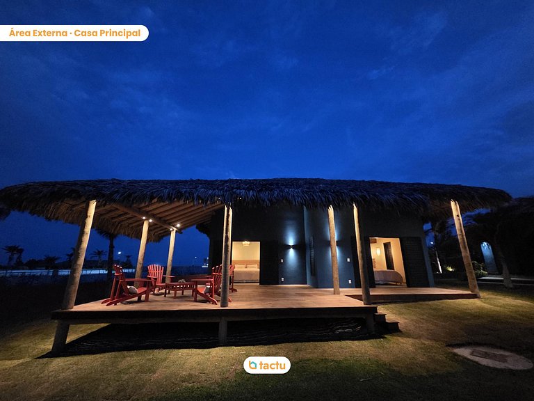 Casa da Ponta | Pé na Areia em Fortim