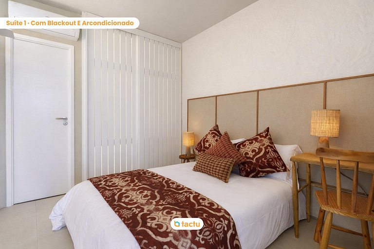 Refugio con piscina climatizada y juegos infantiles