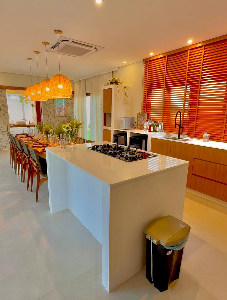 Vila Céu Azul with 8 suites in Fortim