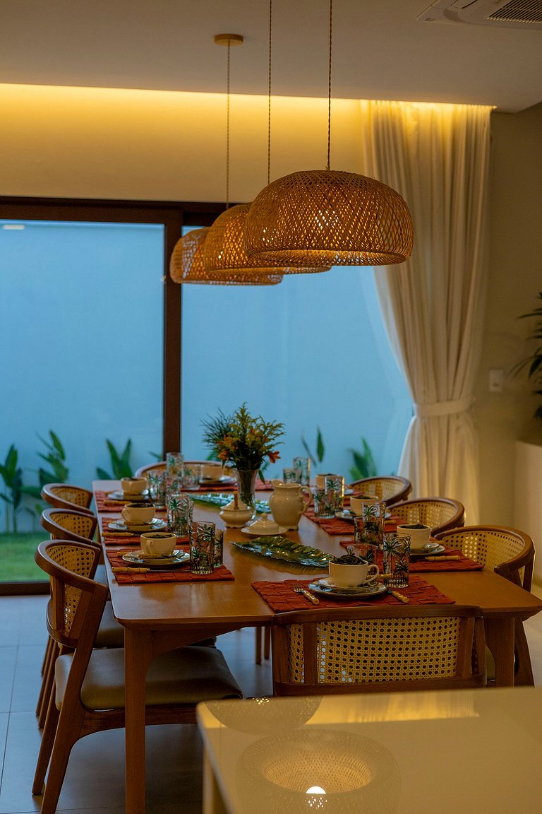 Vila Céu Azul with 8 suites in Fortim