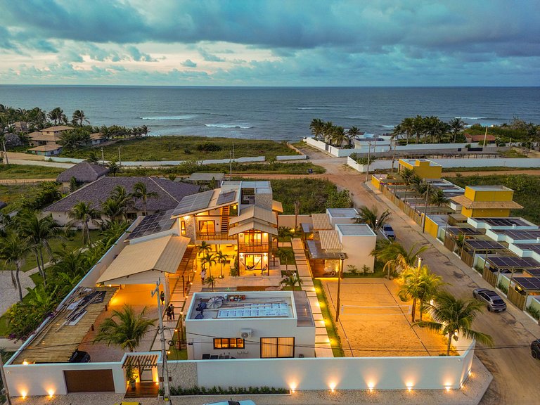 Vila Céu Azul with 8 suites in Fortim