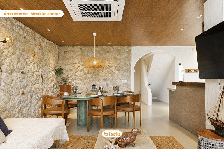 Casa Luxuosa em Flecheiras com piscina vista mar