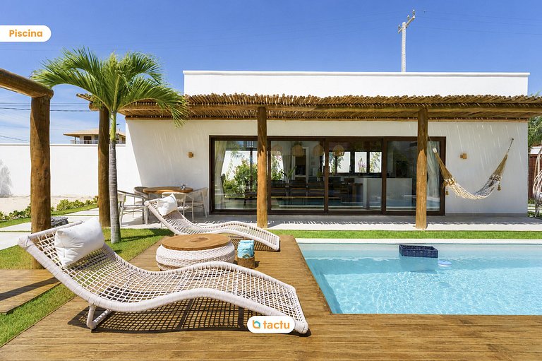 Villa de luxe à Fortim : beach tennis et piscine