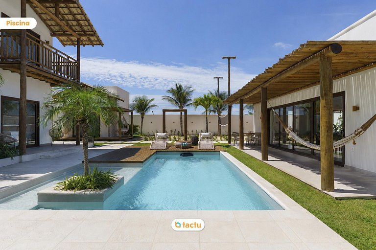 Villa de luxe à Fortim : beach tennis et piscine