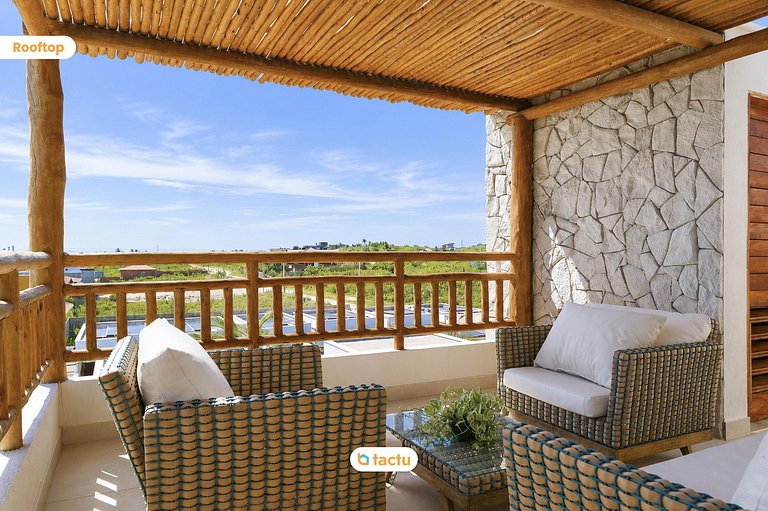 Villa de luxe à Fortim : beach tennis et piscine