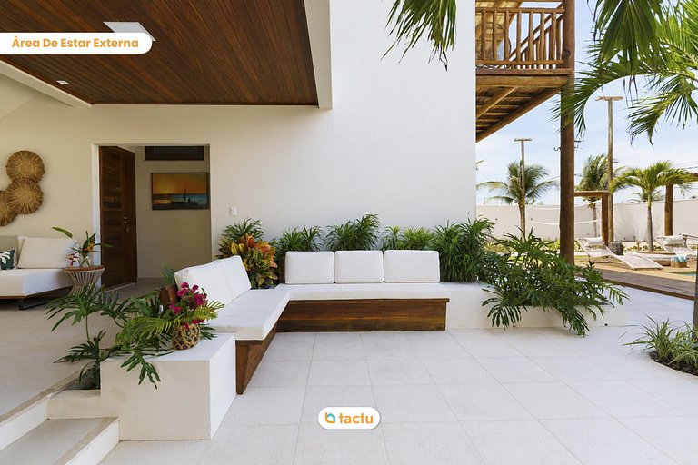 Villa de luxe à Fortim : beach tennis et piscine