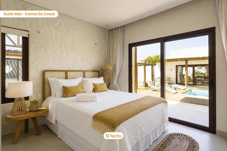 Villa de luxe à Fortim : beach tennis et piscine