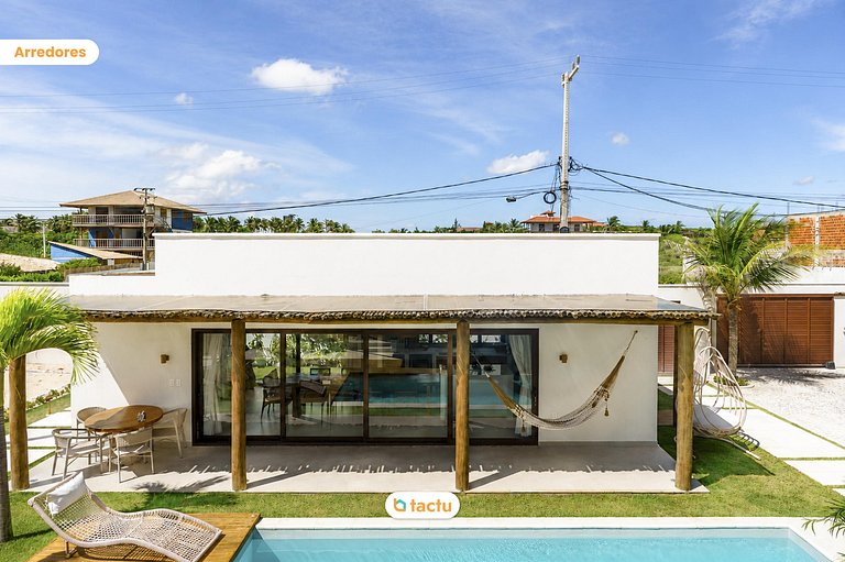 Villa de luxe à Fortim : beach tennis et piscine
