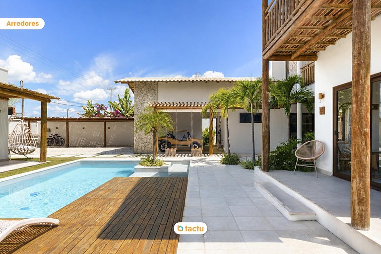 Villa de luxe à Fortim : beach tennis et piscine