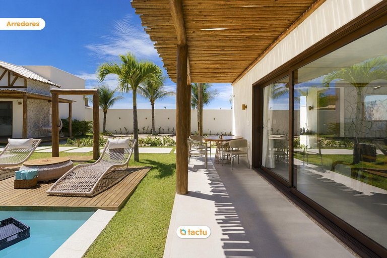 Villa de luxe à Fortim : beach tennis et piscine