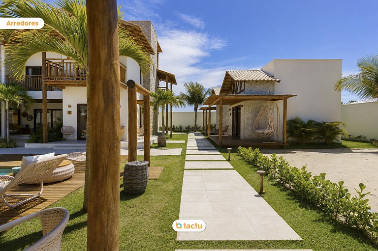 Villa de luxe à Fortim : beach tennis et piscine