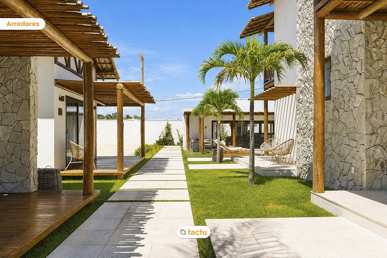 Villa de luxe à Fortim : beach tennis et piscine