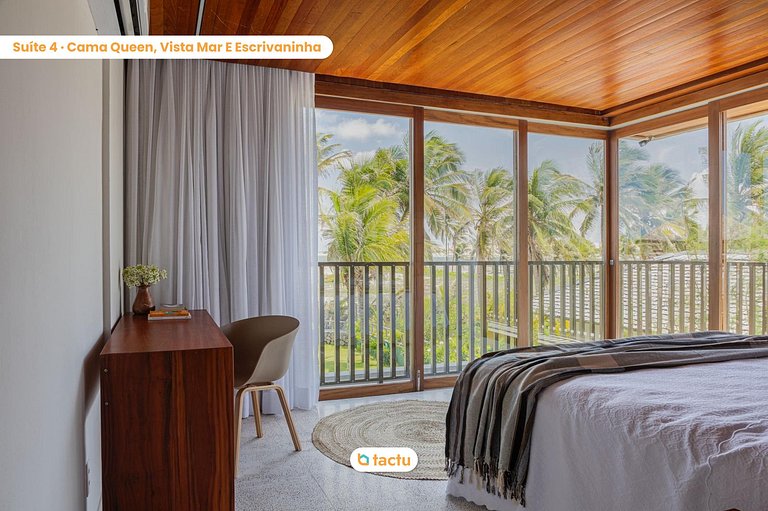 Casa Frente al Mar para Familias | Jaguaribe Villas