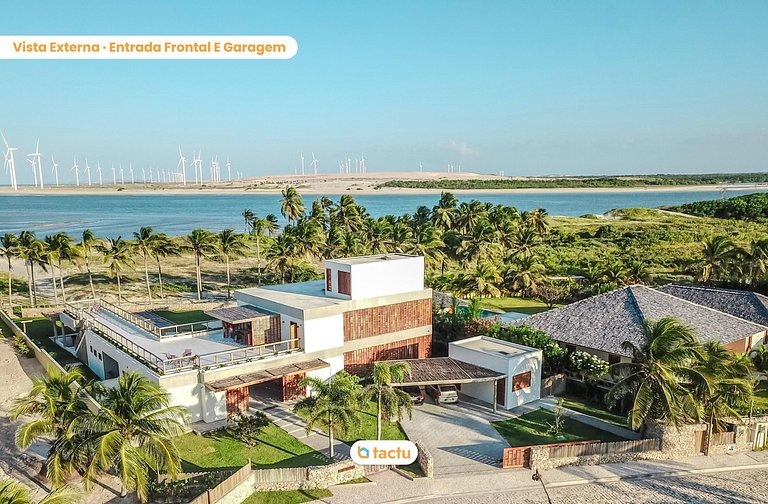 Casa Frente mar para Família Jaguaribe Villas