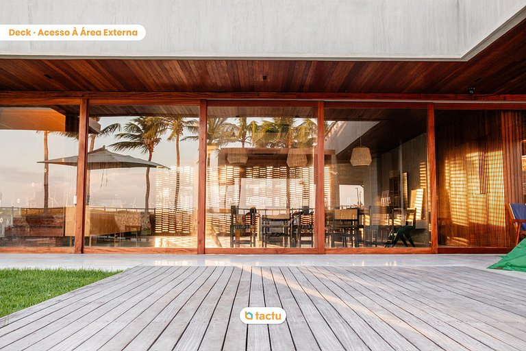 Casa Frente al Mar para Familias | Jaguaribe Villas