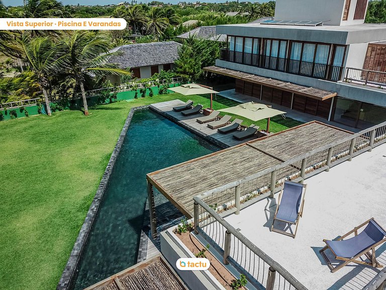 Casa Frente al Mar para Familias | Jaguaribe Villas