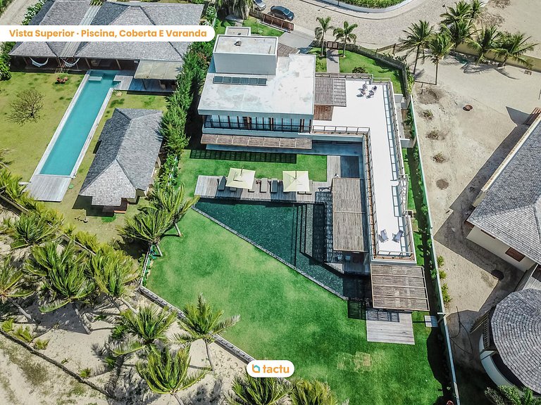 Casa Frente mar para Família Jaguaribe Villas