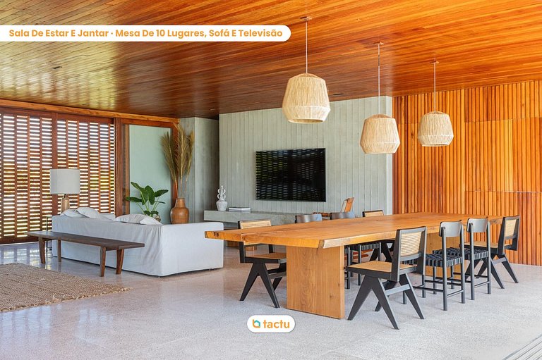 Casa Frente al Mar para Familias | Jaguaribe Villas