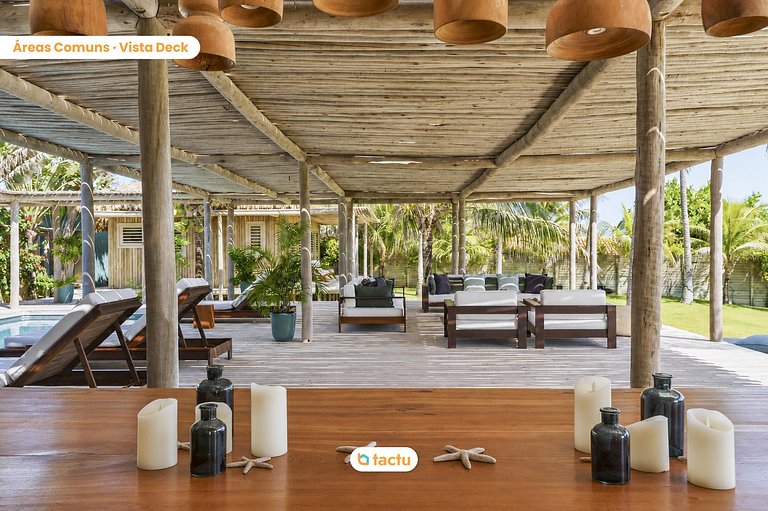 Casa Beira Mar - Refúgio para 10 Pessoas