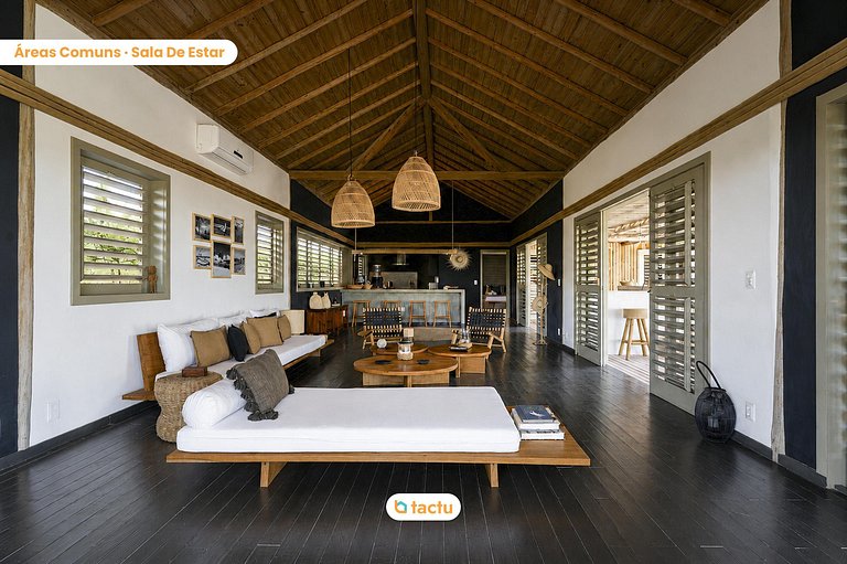 Casa Beira Mar - Refugio para 10 Personas