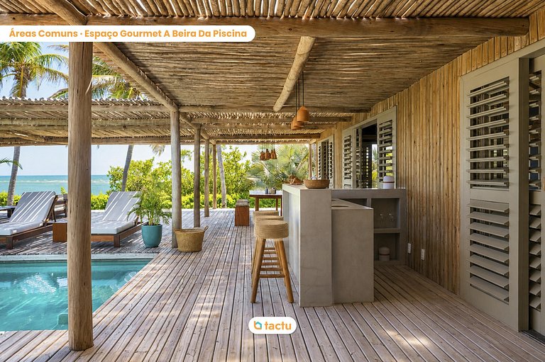 Casa Beira Mar - Refúgio para 10 Pessoas