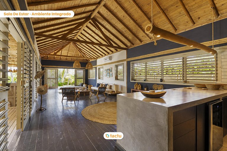 Casa Beira Mar - Refugio para 10 Personas