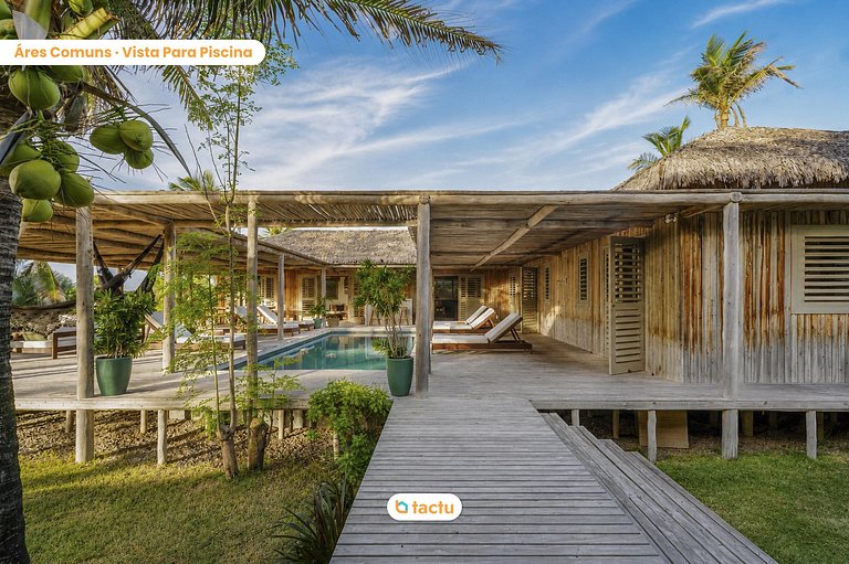 Casa Beira Mar - Refugio para 10 Personas