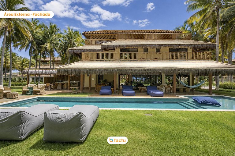 Casa com piscina, rooftop no Fortim Villas