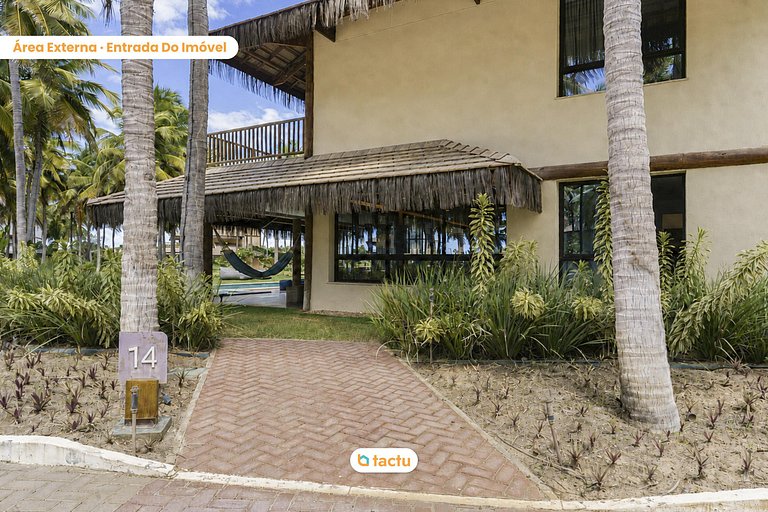 Casa com piscina, rooftop no Fortim Villas