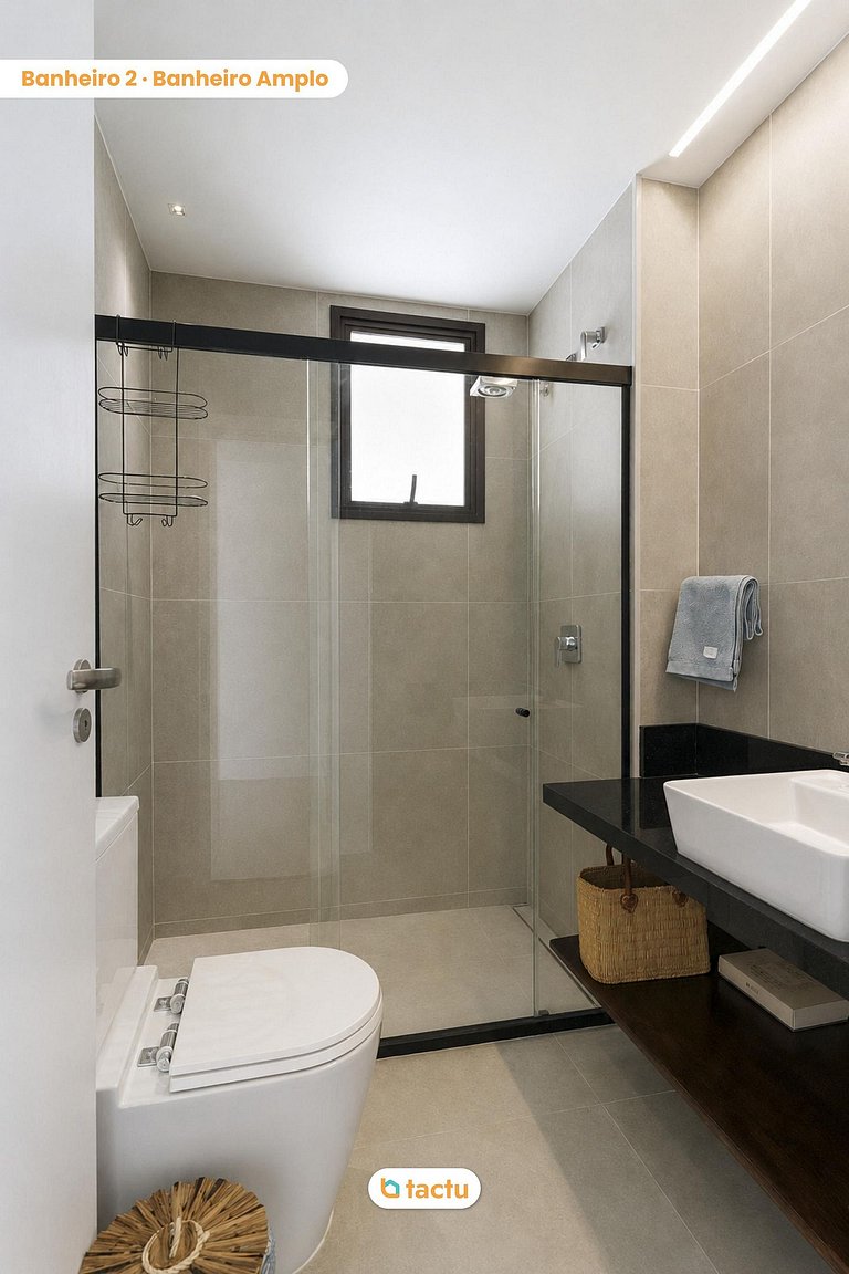 Casa com piscina, rooftop no Fortim Villas