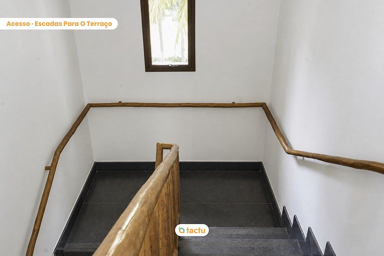 Casa com piscina, rooftop no Fortim Villas