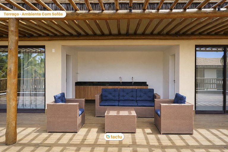 House with pool, rooftop in Fortim Villas