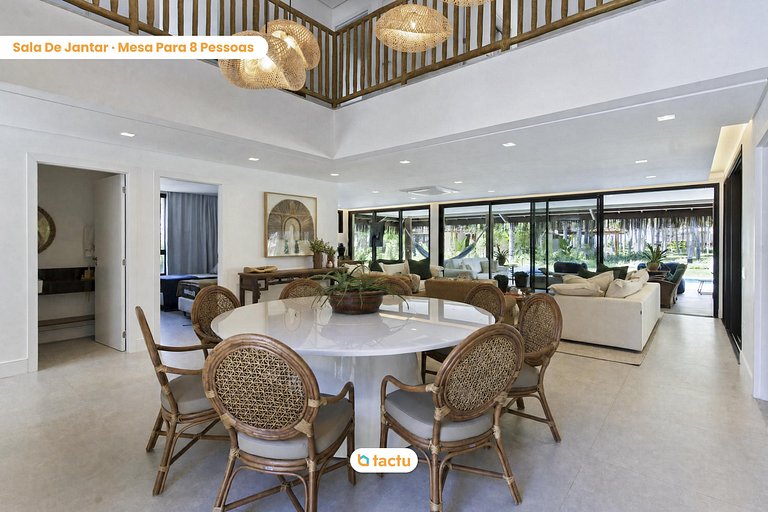 Casa com piscina, rooftop no Fortim Villas